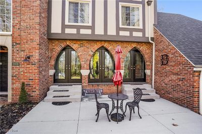 Property entrance featuring a patio area and french doors | Image 3