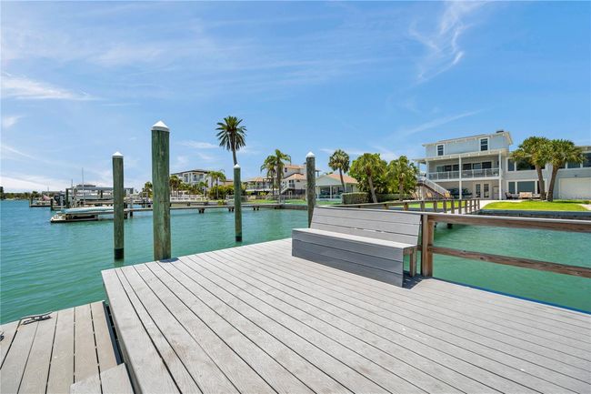 View from end of the 72 foot dock, which includes a bench for enjoying this remarkable waterfront paradise. | Image 78