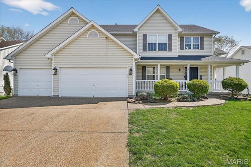 1838 Hackmann Hollow Drive, Wentzville, MO, 63385 | Card Image
