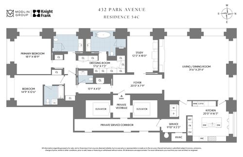 54c-432 Park Ave, New York, NY, 10022-3551 | Card Image