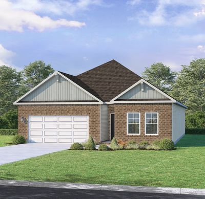 Craftsman 2 Elevation - Professional Rendering Color Selections will vary | Image 1