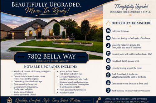 7802 Bella Way, Arlington, TX, 76001-6596 | Card Image