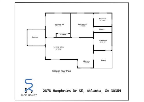 2878 Humphries Dr Se, Atlanta, GA, 30354-2434 | Card Image