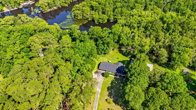 Bird's eye view of a large body of water | Image 24