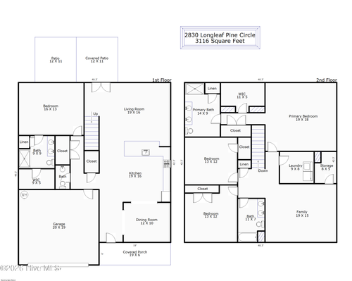 2830 Longleaf Pine Cir, Leland, NC, 28451-4419 | Card Image