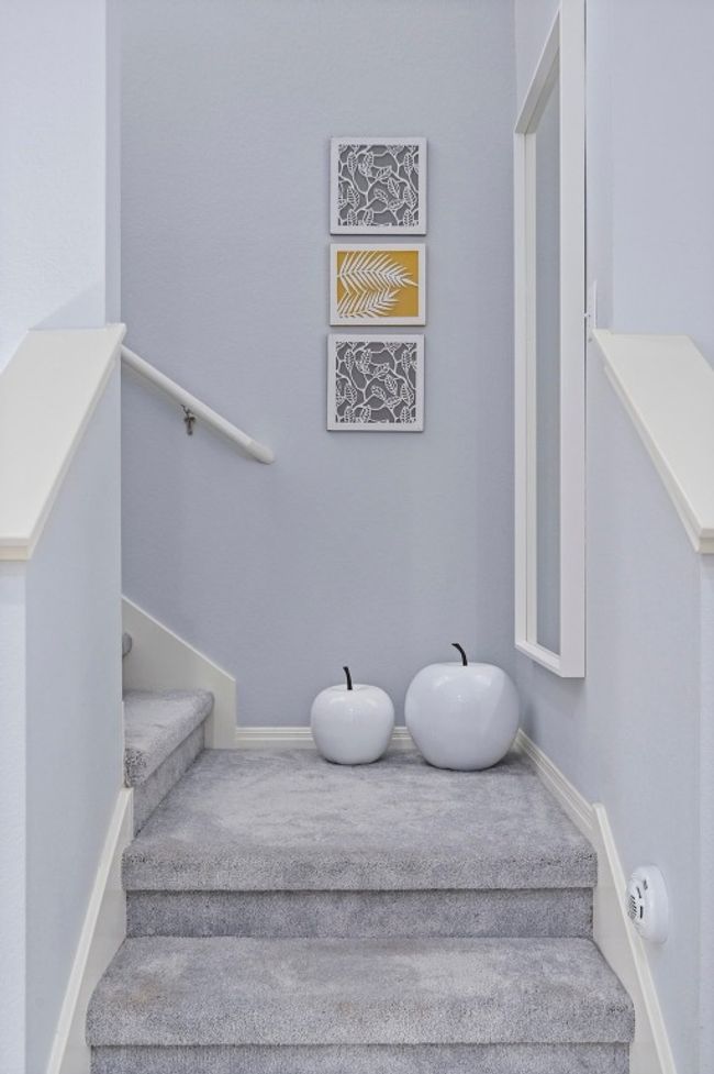 Stairs with baseboards | Image 23