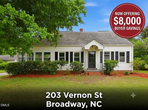 203 Vernon St, Broadway, NC, 27505-9682 | Card Image