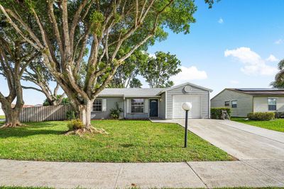 5183 Canal Circle S, House other with 3 bedrooms, 2 bathrooms and null parking in Lake Worth FL | Image 1