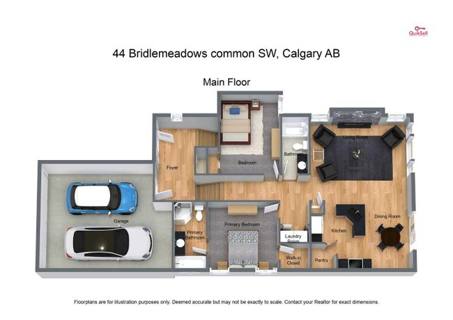 44 Bridlemeadows Common Sw, Home with 4 bedrooms, 3 bathrooms and 5 parking in Calgary AB | Image 47