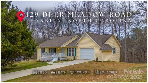 129 Deer Meadow Rd, Franklin, NC, 28734-8461 | Card Image