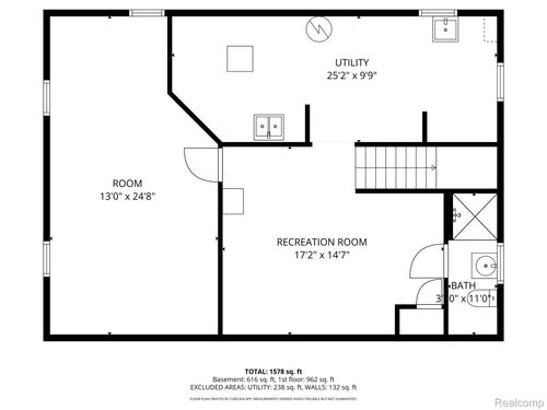 17164 Bell Ave, Eastpointe, MI, 48021-1218 | Card Image