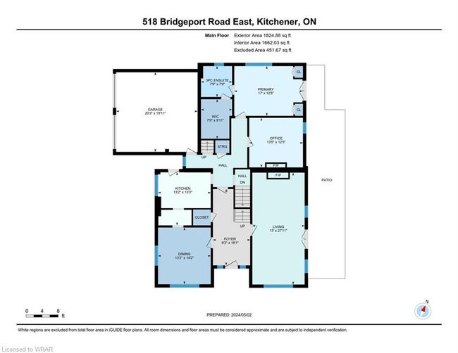 518 Bridgeport Rd E, House other with 6 bedrooms, 3 bathrooms and 22 parking in Kitchener ON | Image 47