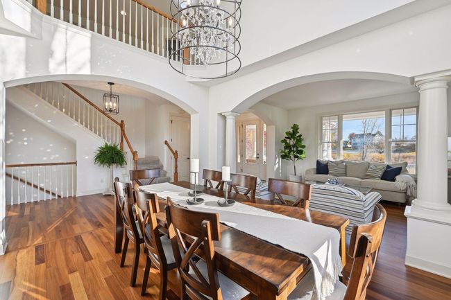 View from dining room looking into living room. | Image 12