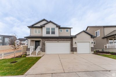 View of front of home with a garage | Image 1