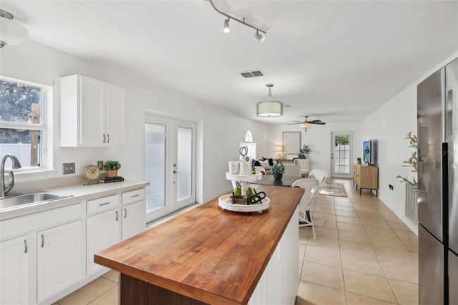 Butcher block top island | Image 11