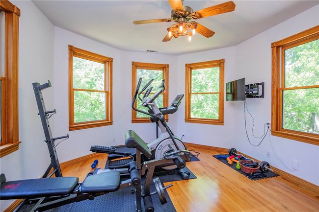 Get your exercise done before the day begins, this room situated off primary bedroom is perfect for just that or space for a nursery, reading room with your plants all to use as you wish. | Image 25