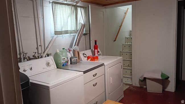 Washroom with separate washer and dryer | Image 50