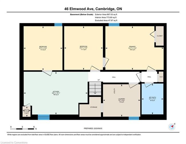 46 Elmwood Ave, House other with 6 bedrooms, 2 bathrooms and 4 parking in Cambridge ON | Image 39
