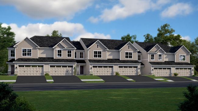 (Exterior rendering, actual homes finishes will vary) The St. Clair has excellent curb appeal! | Image 17