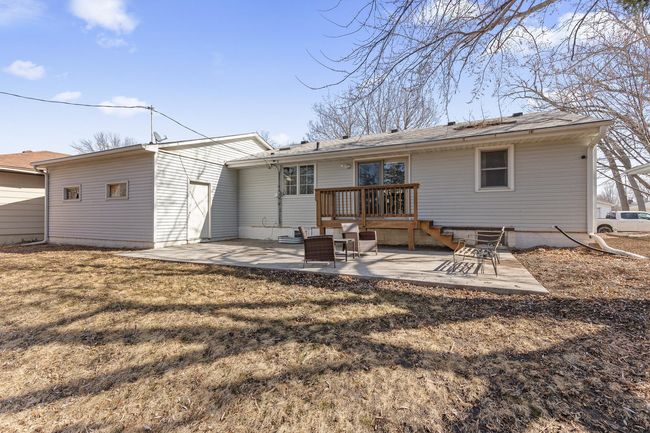 View of the large patio, perfect for outdoor entertaining! | Image 8