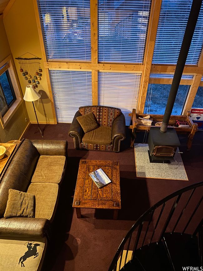 View of vaulted living room | Image 9