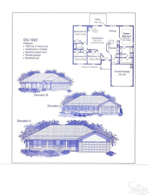 7672 Pine Bark St, Milton, FL, 32583-3232 | Card Image