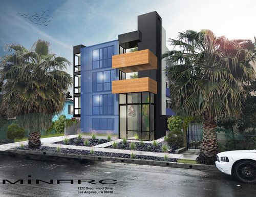 1222 N Beachwood Dr, Los Angeles, CA, 90038-1812 | Card Image