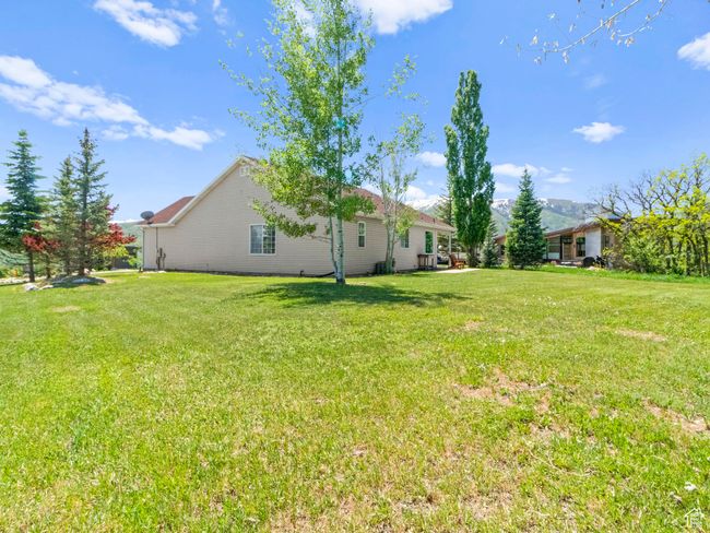 View of yard with a mountain view | Image 23