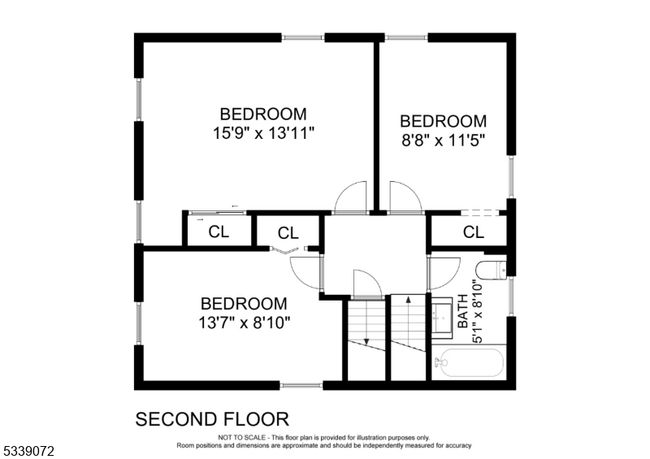 1814 Orchard Ter, House other with 3 bedrooms, 1 bathrooms and null parking in Linden NJ | Image 16