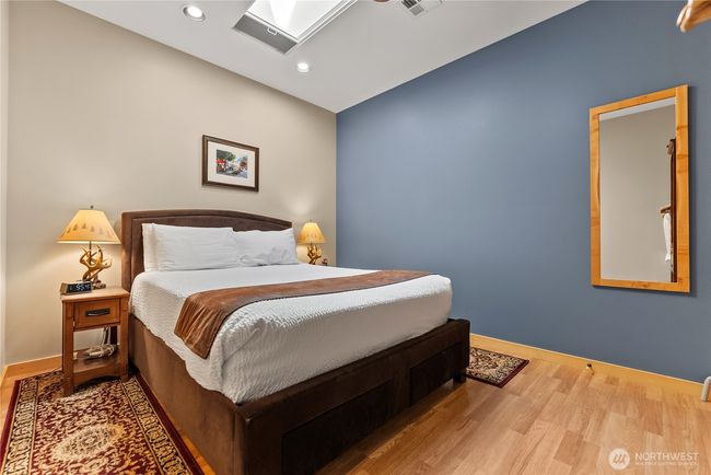 Bedroom of Unit B. Sky lights bring the sunshine to you. | Image 16