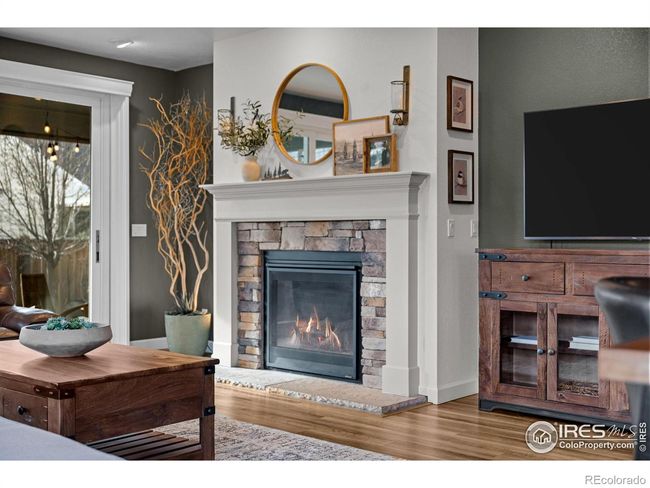 Cozy built-in fireplace | Image 5
