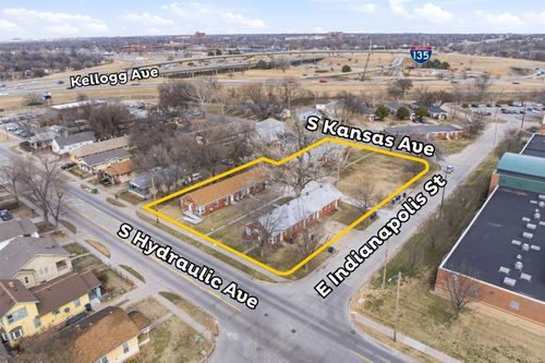 632-638, 642-64 S Hydraulic & 681-687 S Kansas Ave, Wichita, KS, 67211 | Card Image