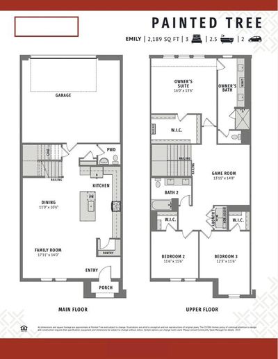 With wonderful entertaining space both upstairs and down, our new Emily floor plan offers everything you have been searching for! | Image 2