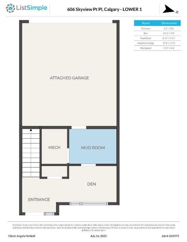 606 Skyview Point Pl Ne, Townhouse with 2 bedrooms, 3 bathrooms and 2 parking in Calgary AB | Image 44
