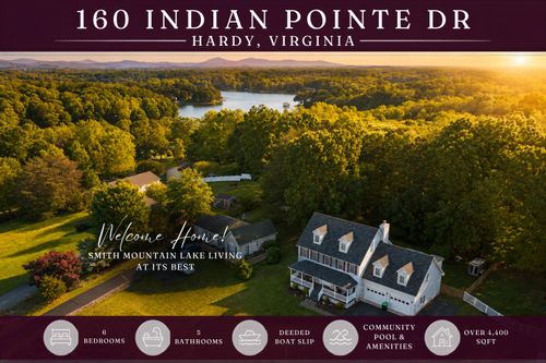 160 Indian Pointe Dr, Hardy, VA, 24101-2622 | Card Image
