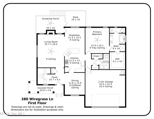 280 Wiregrass Ln, Southern Pines, NC, 28387-3058 | Card Image