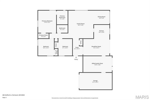685 Stafford Ln, Florissant, MO, 63033-3820 | Card Image