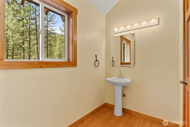 Upstairs ensuite bath (half bath) with space to expand and plumbing ready. | Image 34