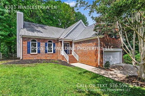4301 Windlestraw Ln, Greensboro, NC, 27410-9082 | Card Image