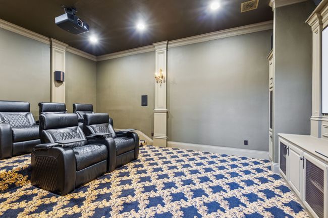 The Ultimate Movie Experience Awaits in Your Private Theater with a Sony 4K Projector, Marantz Dolby Atmos Sound, Klipsch Speakers, and Heated Massage Recliners | Image 20