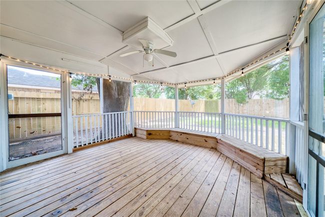 Wonderful cover patio with screens to keep the bugs and still enjoy the summer nights | Image 29