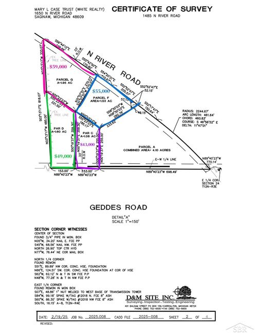 1600 N River Parcel G Road, Thomas Township, MI, 48609 | Card Image