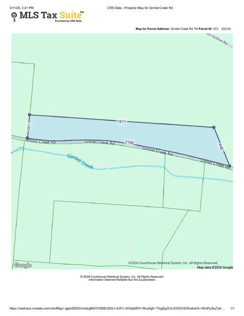 0 Gimlet Creek Rd, Lawrenceburg, TN, 38464 | Card Image