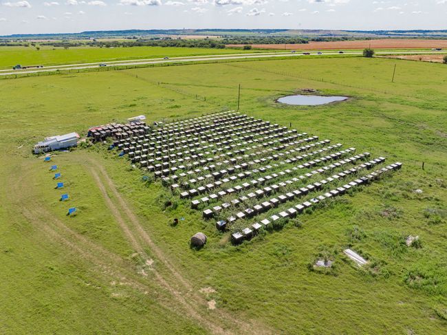 Aerial view of sparsely populated area | Image 11