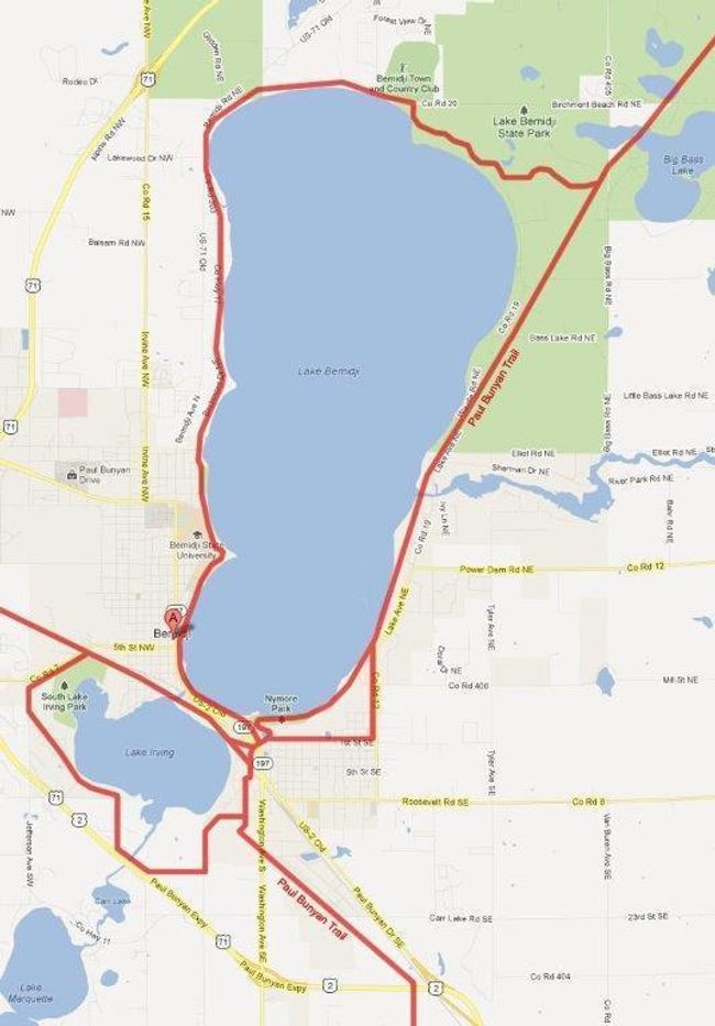 Bike Trail around Lake Bemidji | Image 17