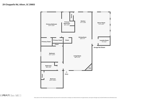 29 Chappells Rd, Aiken, SC, 29803-9684 | Card Image