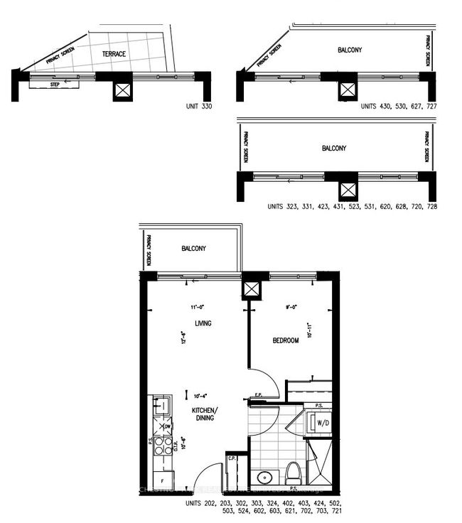 627 - 543 Richmond St W, Condo with 1 bedrooms, 1 bathrooms and null parking in Toronto ON | Image 5