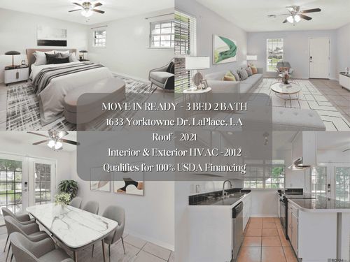 1633 Yorktowne Dr, La Place, LA, 70068-2809 | Card Image
