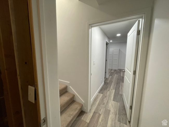 Hall featuring light hardwood / wood-style flooring | Image 17