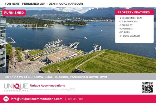 3007-1011 Cordova St E, Vancouver, BC, V6A1M8 | Card Image